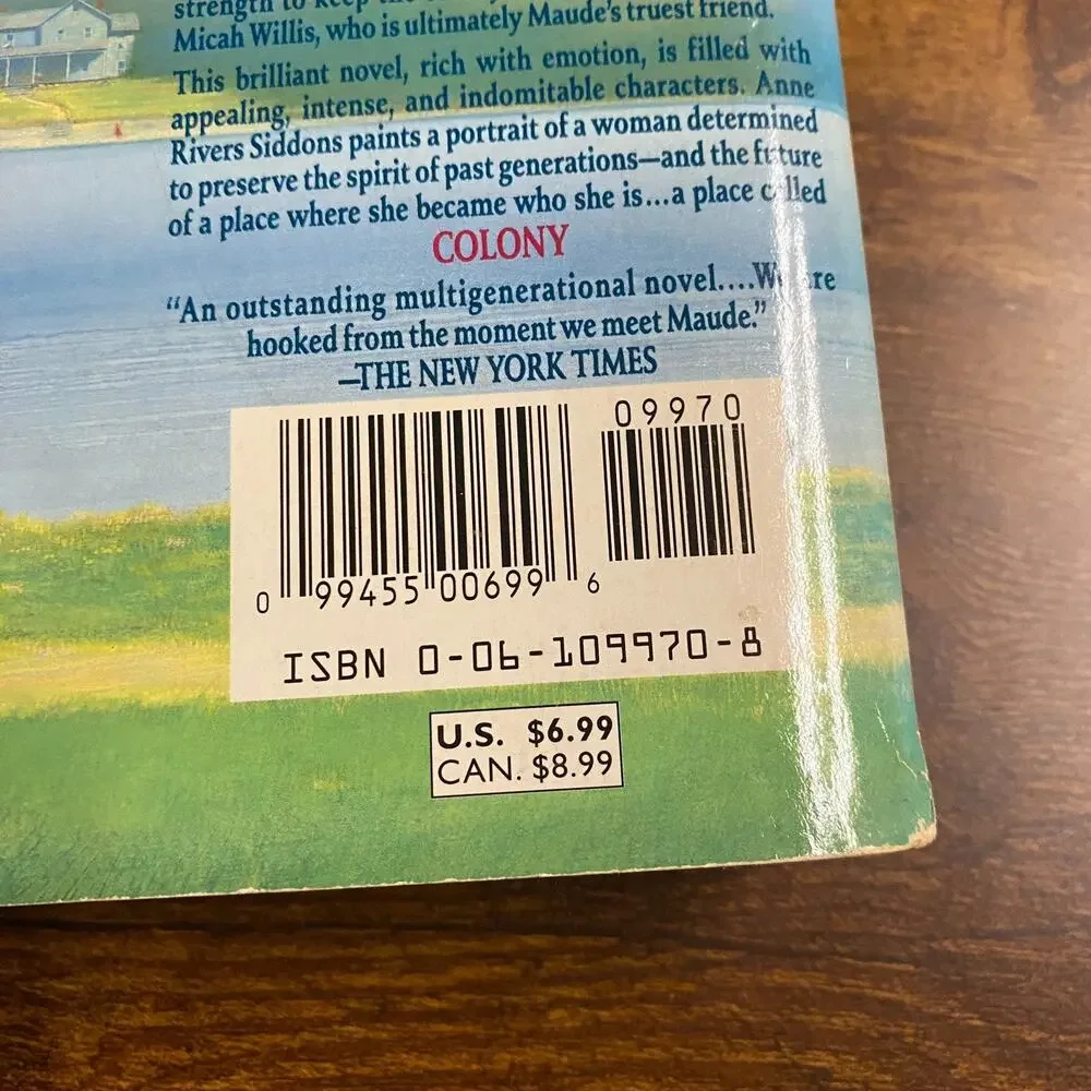 Colony by Anne Rivers Siddons (1993, Mass Market)